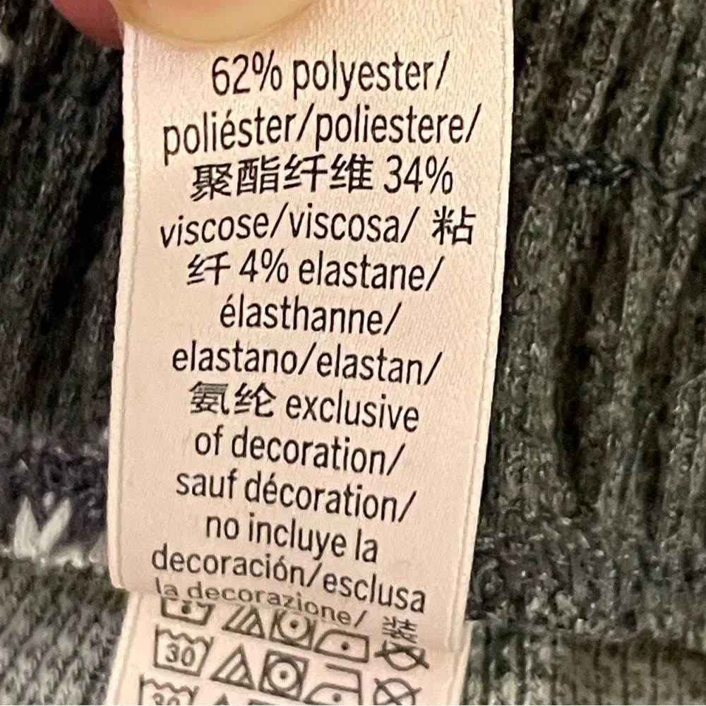 Victoria’s Secret Jogger Pajama Set Stars Gray and White Size Small